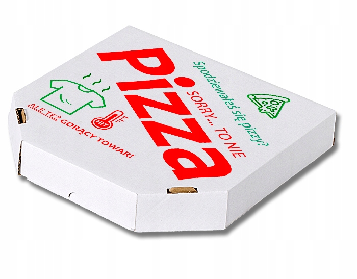 Pudełko w stylu pizzy